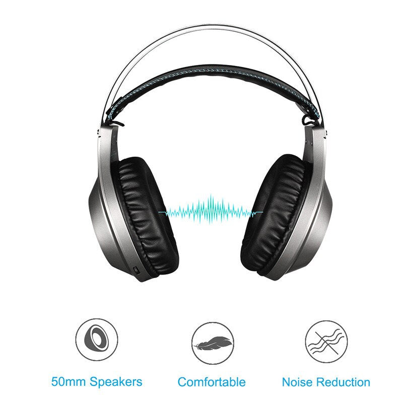 NUBWO N2 Gaming Headset – Wired, Noise-Canceling, PC & PS4