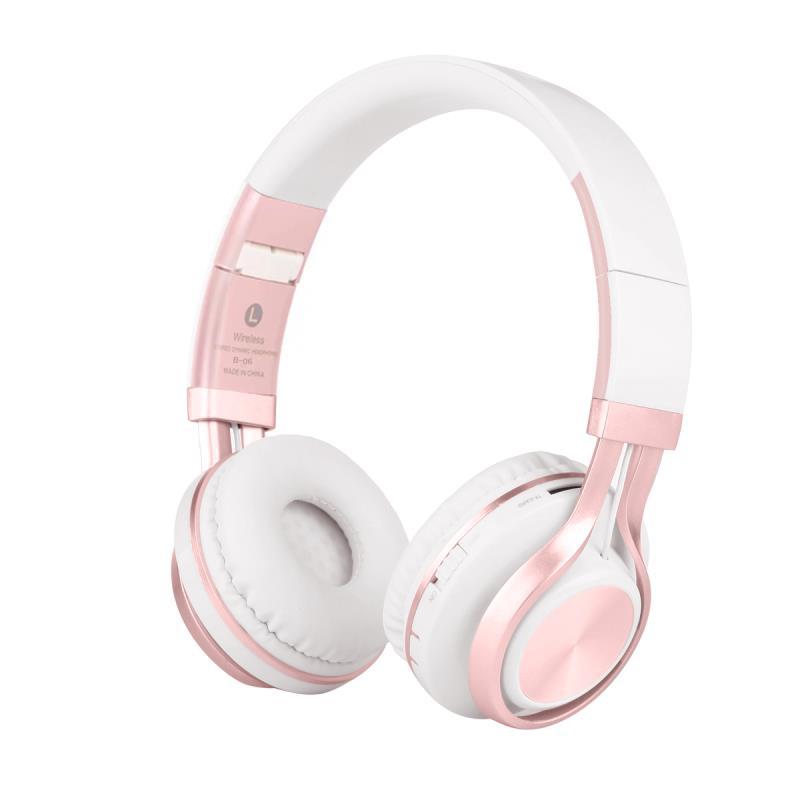 B06 Wireless Bluetooth Headphones – 1000mAh, Foldable, 4 Colors