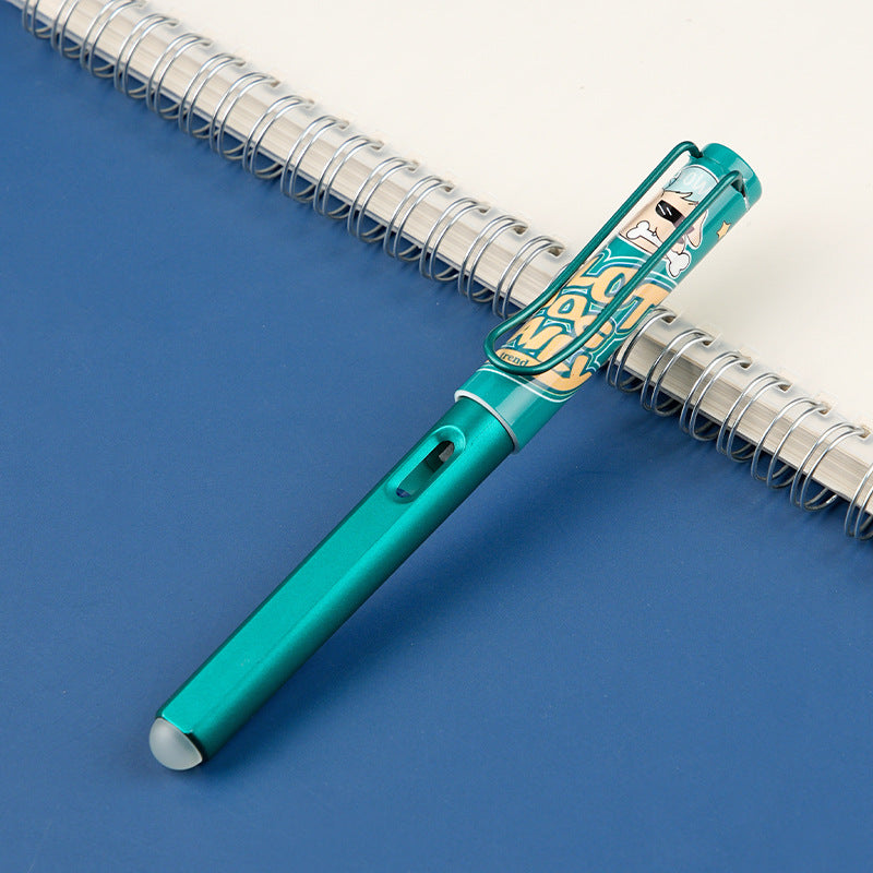 Colorful Cartoon Erasable Pens – Metal Nib
