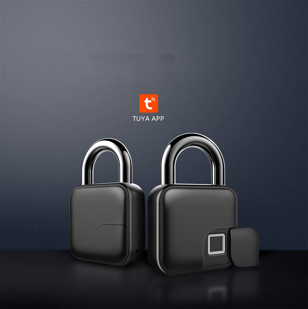 Smart Fingerprint Padlock – Keyless Biometric Lock for Cabinet, Gym & Dorm | USB Rechargeable