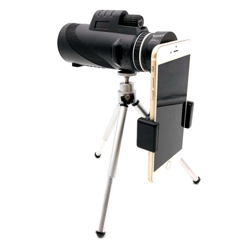 40X HD Telescope with Phone Mount