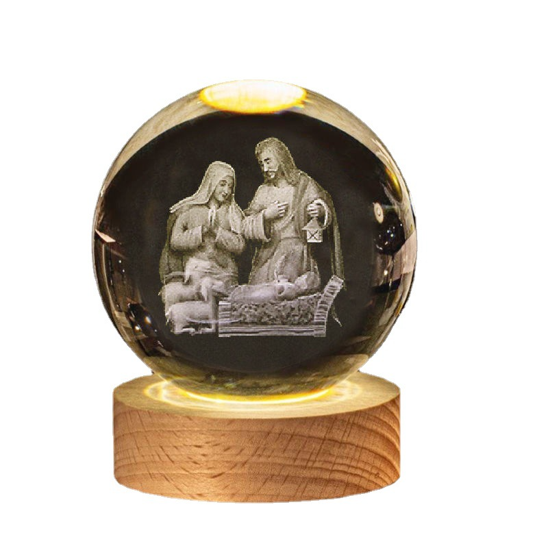 Crystal Religious Decor Display – 15 Styles