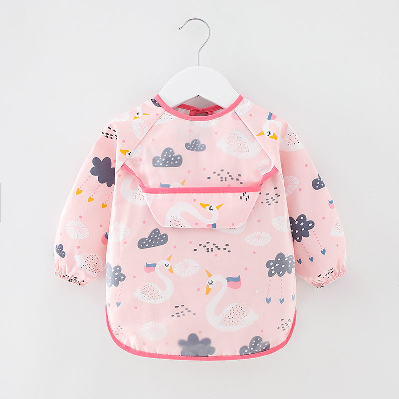 Long Sleeve Baby Bib – Waterproof Feeding Apron