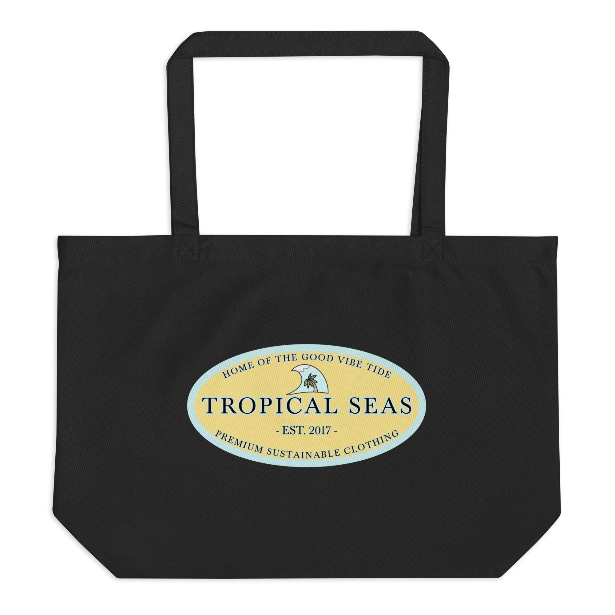 Large Organic Cotton Tote Bag – Reusable