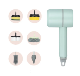 Electric Scrub Brush – Multiple Brush Heads