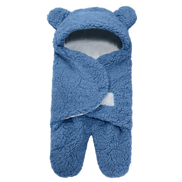 Ultra-Soft Fleece Baby Sleeping Bag – Newborn Swaddle
