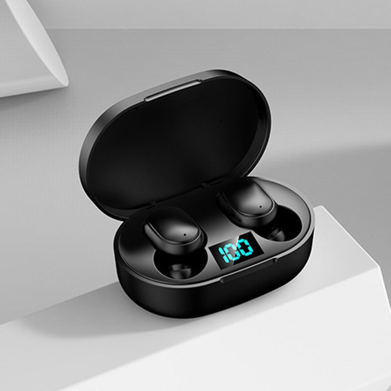 TWS E6S Bluetooth Earphones – Wireless, Mic, 5 Colors