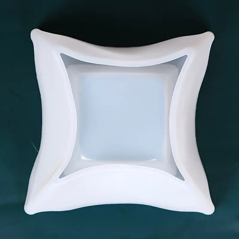 Silicone Mold for Square Flower Pot and Concrete