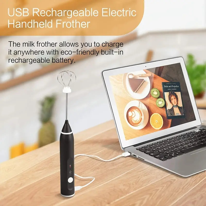 Portable Electric Mixer with 3-Speed Control