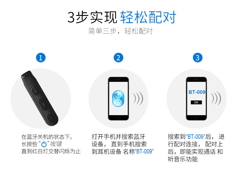 Magnetic Stereo Wireless Bluetooth Neckband Earphones