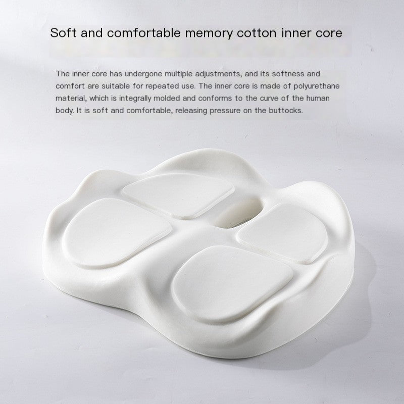 Memory Foam Seat Cushion – Ergonomic, 44x40cm