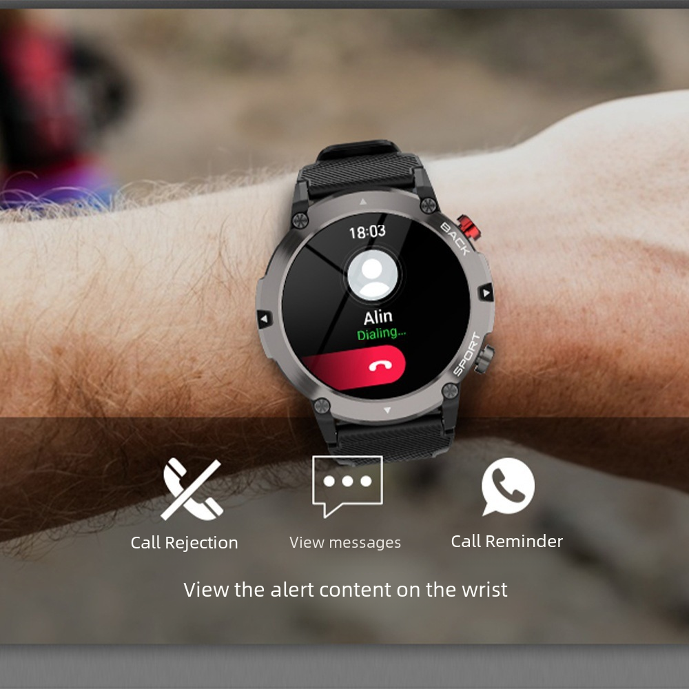 C21 Smartwatch – Bluetooth, Waterproof, Heart Rate