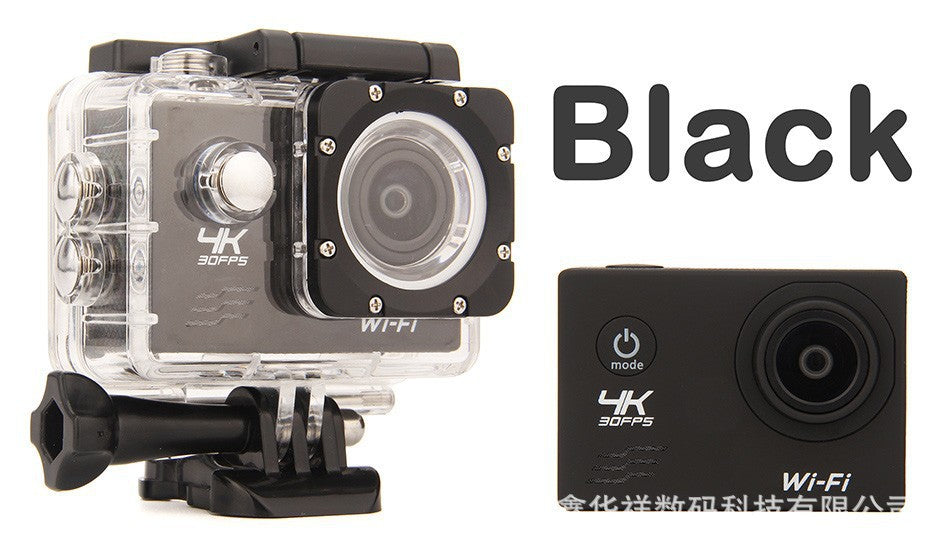 4K Action Camera SJ8000R – Waterproof 30m, 2.4G Remote, WiFi & Wide-Angle Lens
