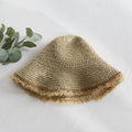 Women's Handmade Crochet Wide Brim Sun Hat