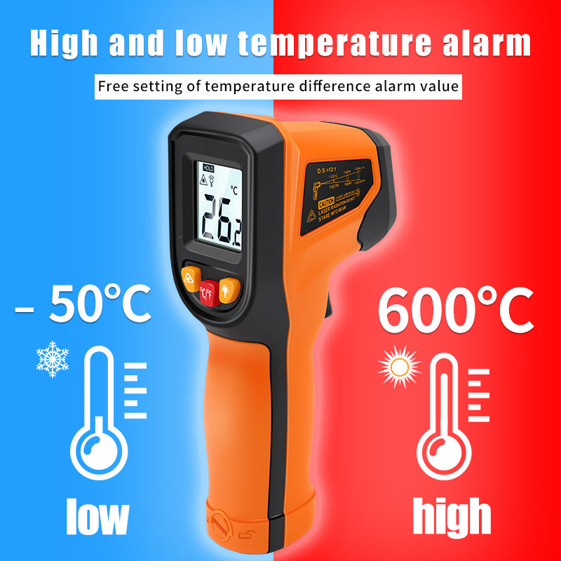 NJTY Precision Infrared Pyrometer -50 to 600°C