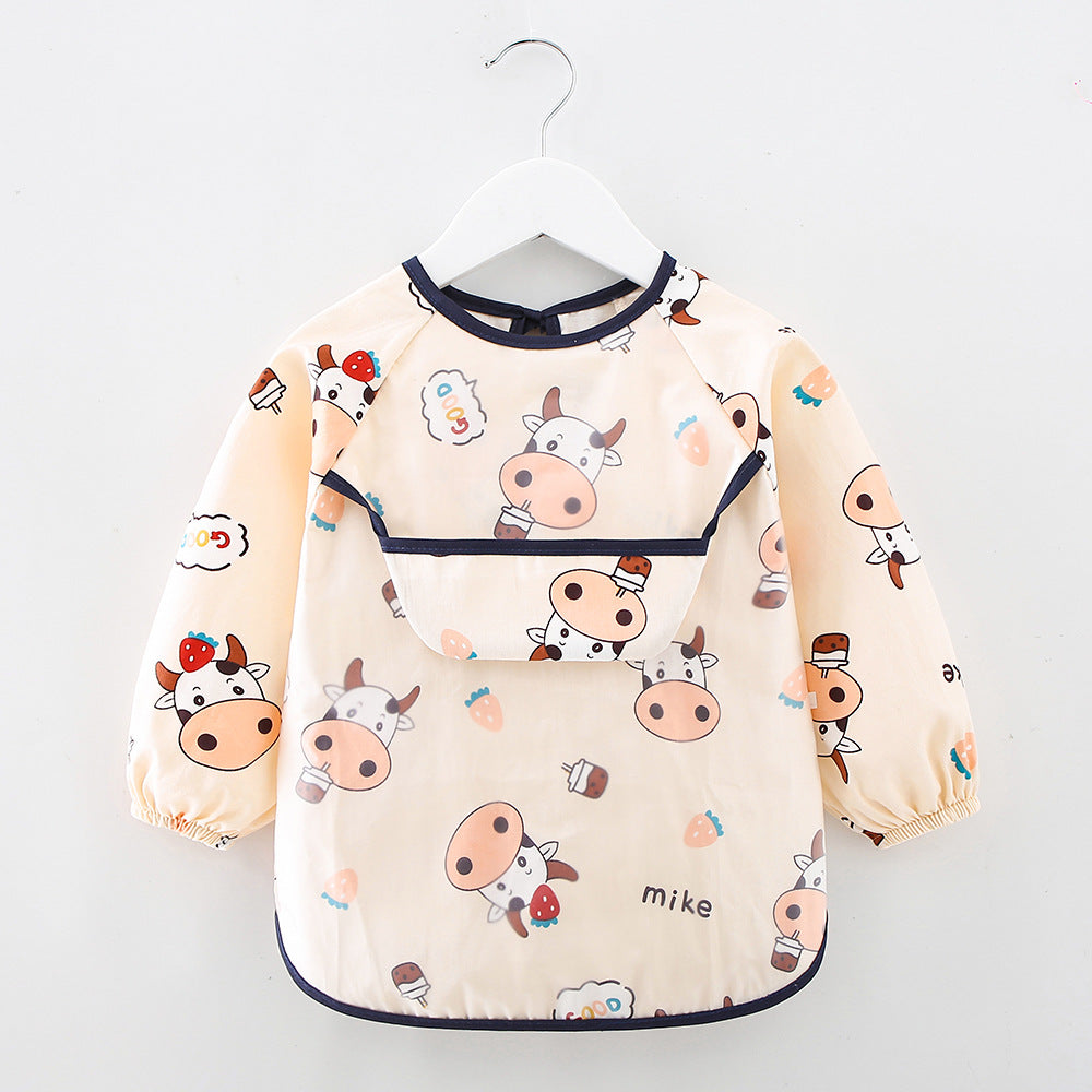 Long Sleeve Baby Bib – Waterproof Feeding Apron