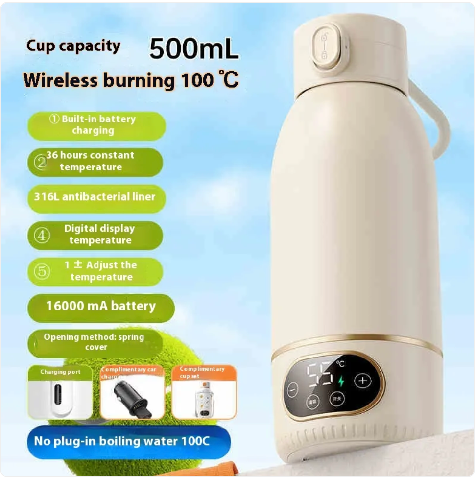 Portable Electric Kettle – USB-C, 316 Stainless Steel