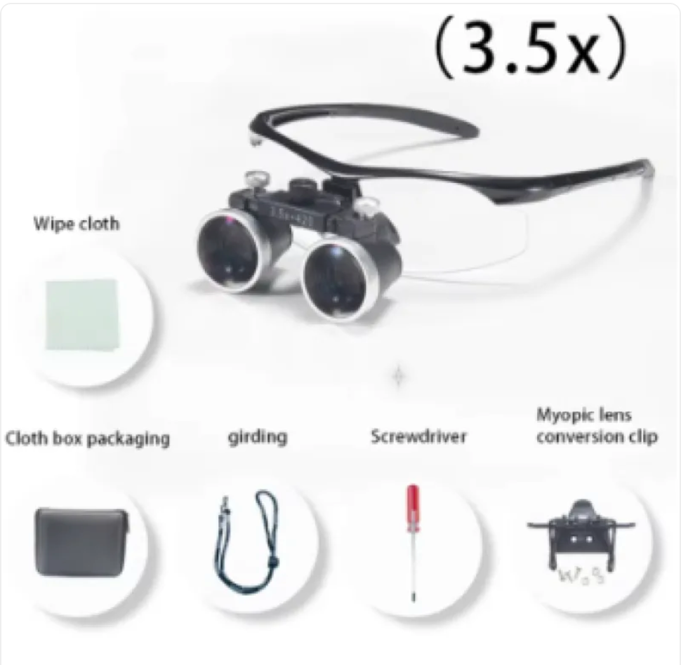 Dental Surgical Loupe – 2.5X & 3.5X Magnification