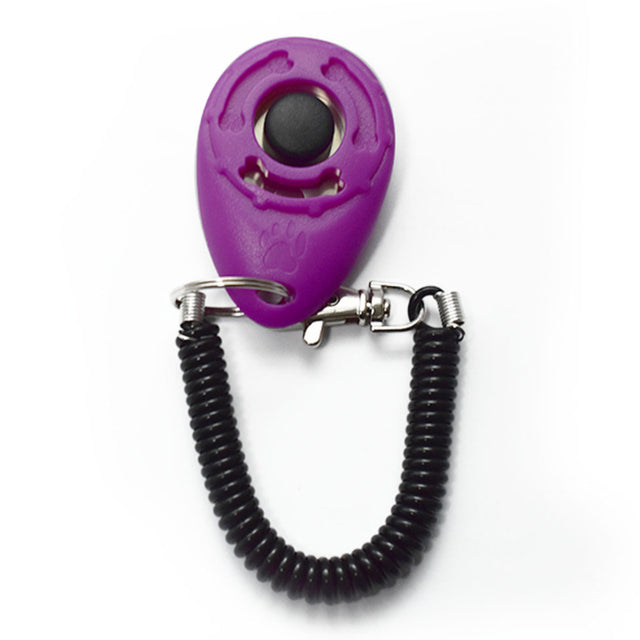 Dog Training Clicker – Adjustable Wrist Strap, 14 Colors