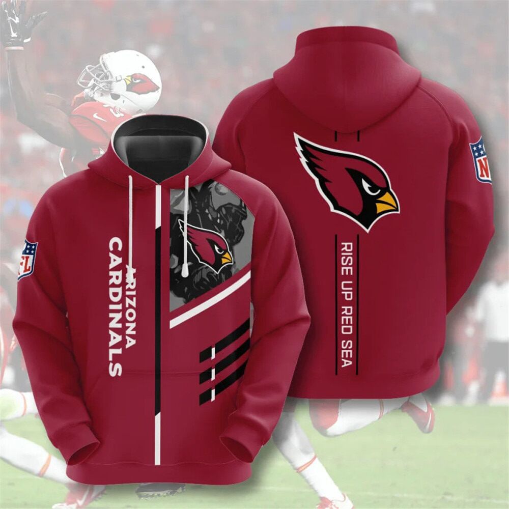 NFL 3D Digital Print Hoodie – Men's Loose Fit