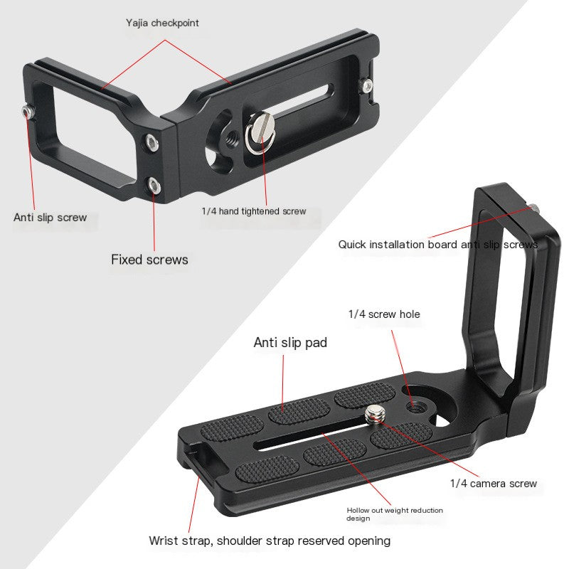 L-Type Quick Release Plate – DSLR & Gimbal Mount