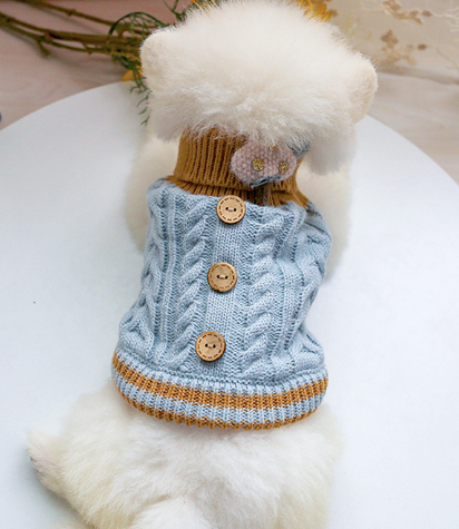 Autumn Winter Sweater for Pets: Dogs and Cats