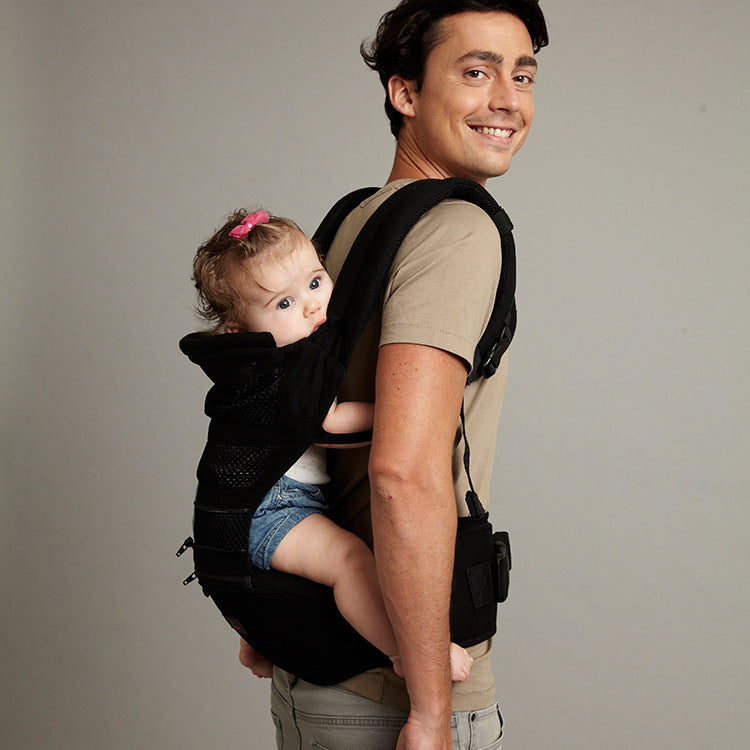 Baby Waist Seat Carrier – Breathable Cotton Hip Seat