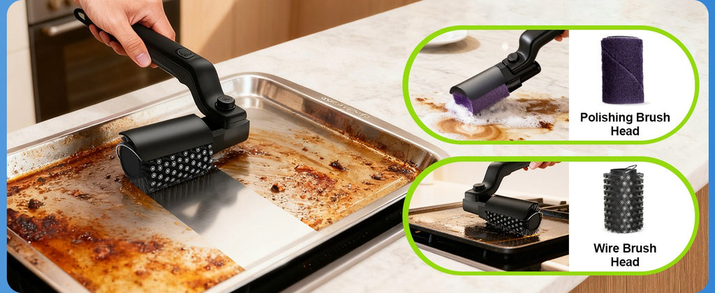 Electric Barbecue Grill Brush