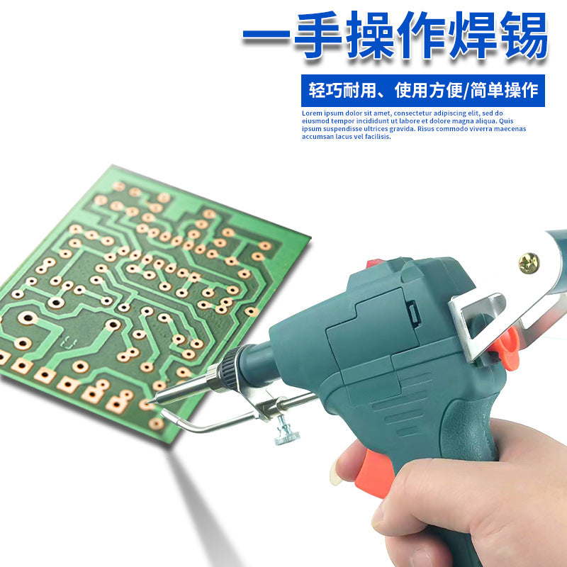 60W Fast-Heat Soldering Gun for PCBs
