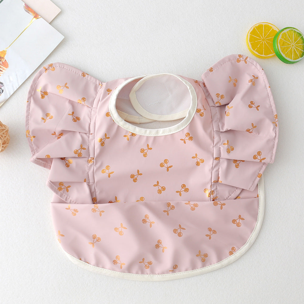 Baby Waterproof Bib – PU Leather, 31 Designs