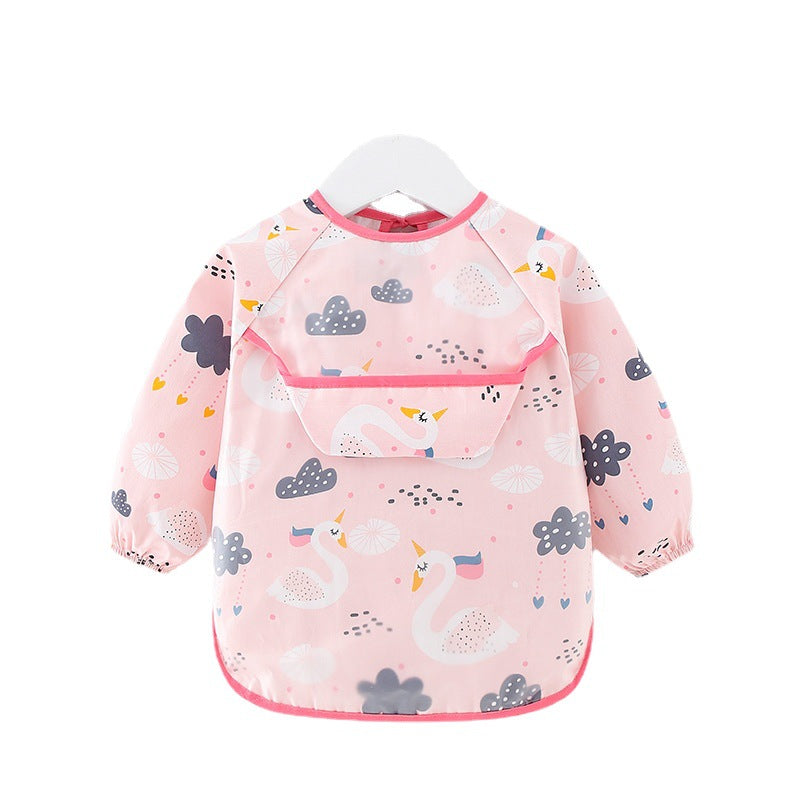 Long Sleeve Baby Bib – Waterproof Feeding Apron