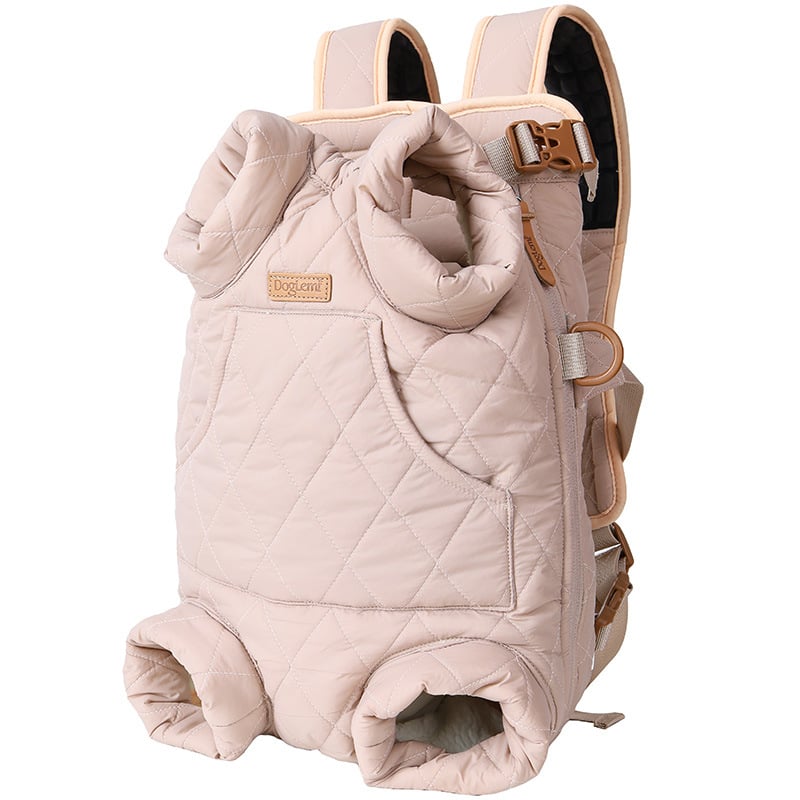 Cozy Winter Pet Carrier Backpack | Cat & Dog