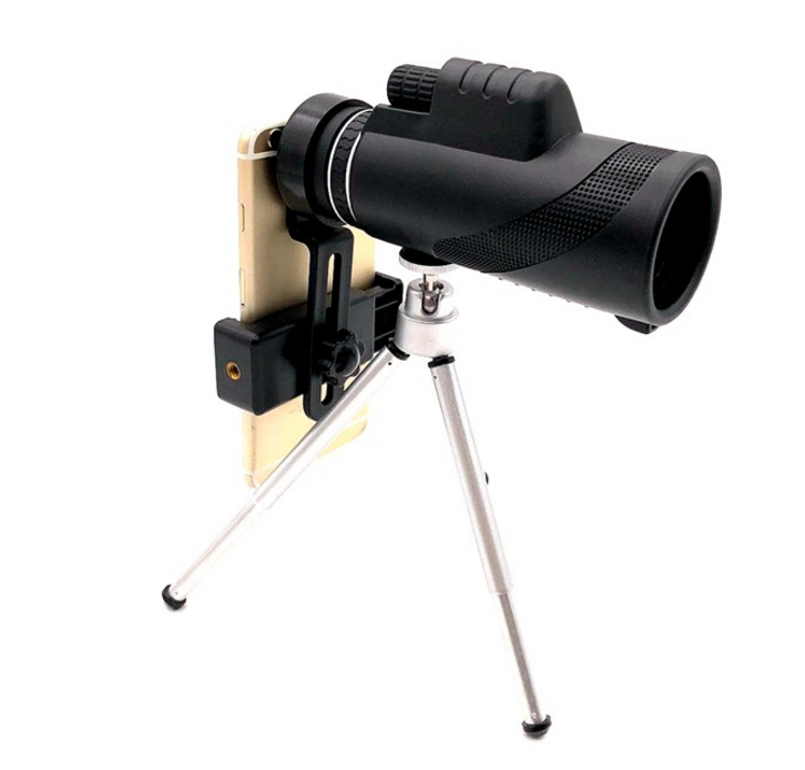 40X HD Telescope with Phone Mount