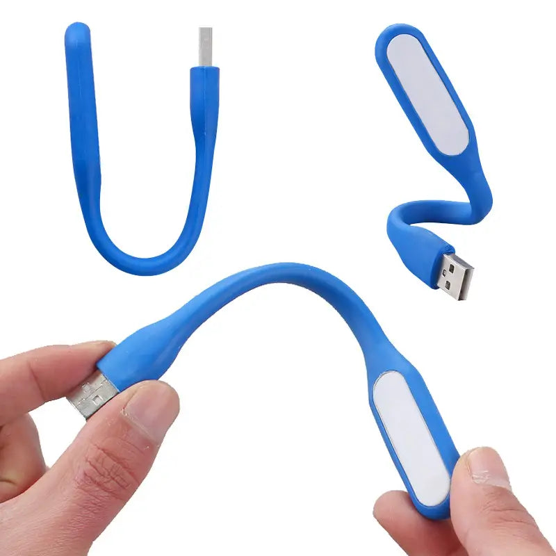 Mini USB LED Reading Light – Portable Foldable Book Lamp