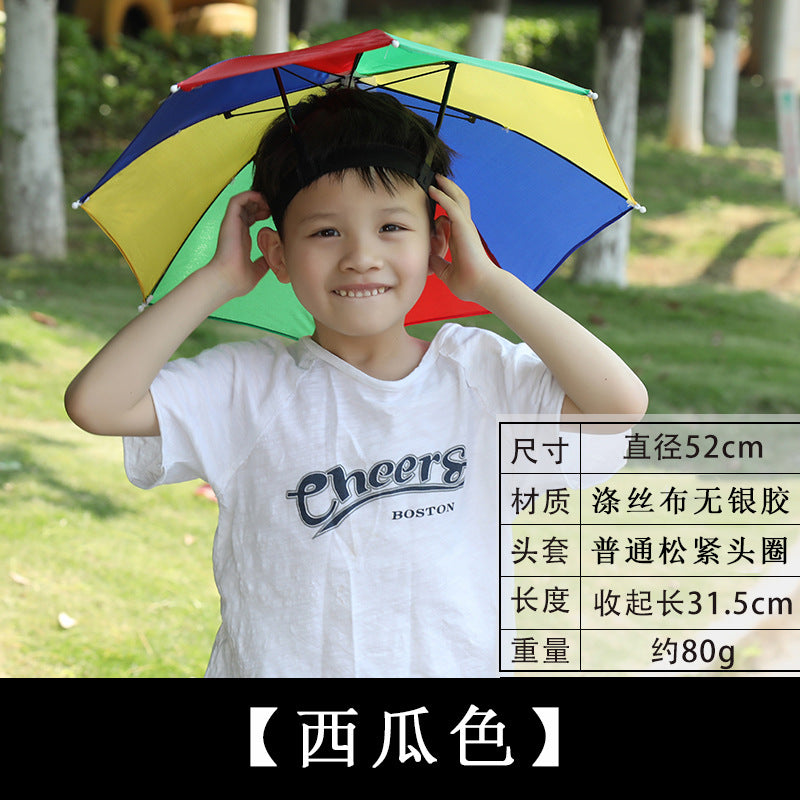 Umbrella Hat – Hands-Free Sun & Rain Head Umbrella