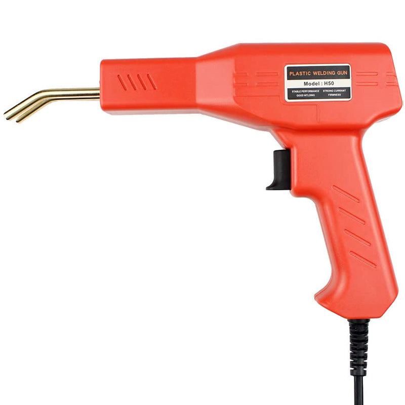 Automotive Plastic Bumper Repair Welding Gun | 50W Fast Heat | Blue, Black & Red