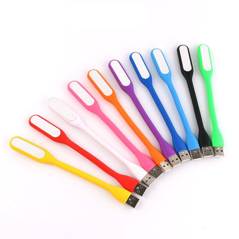 Mini USB LED Reading Light – Portable Foldable Book Lamp