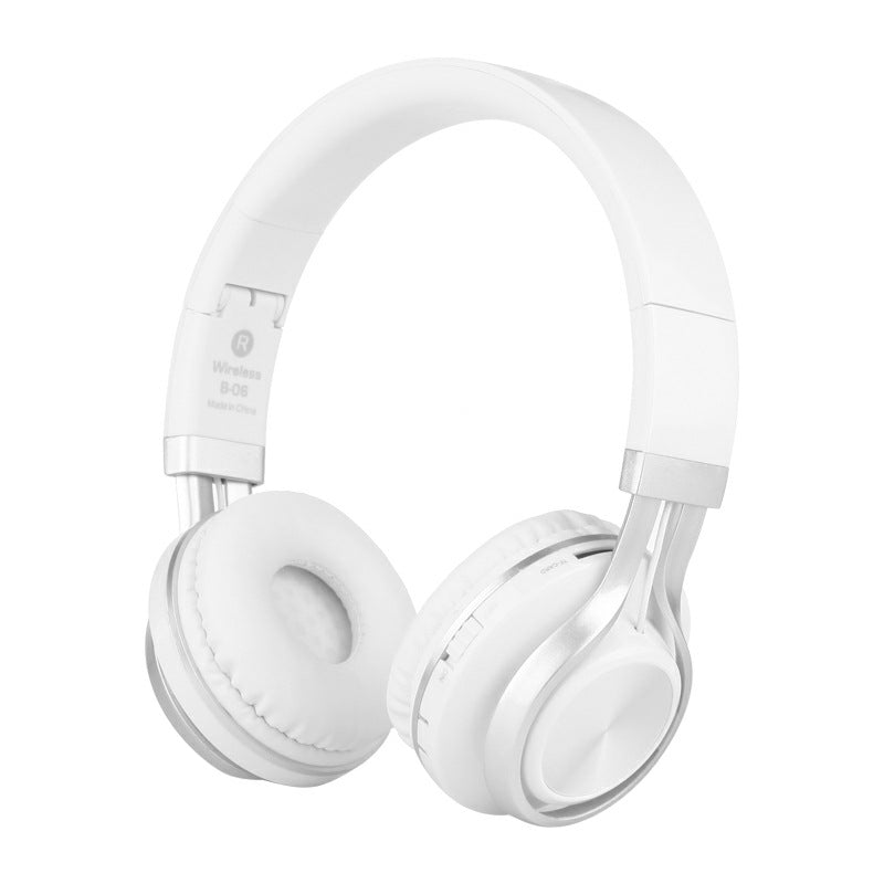 B06 Wireless Bluetooth Headphones – 1000mAh, Foldable, 4 Colors