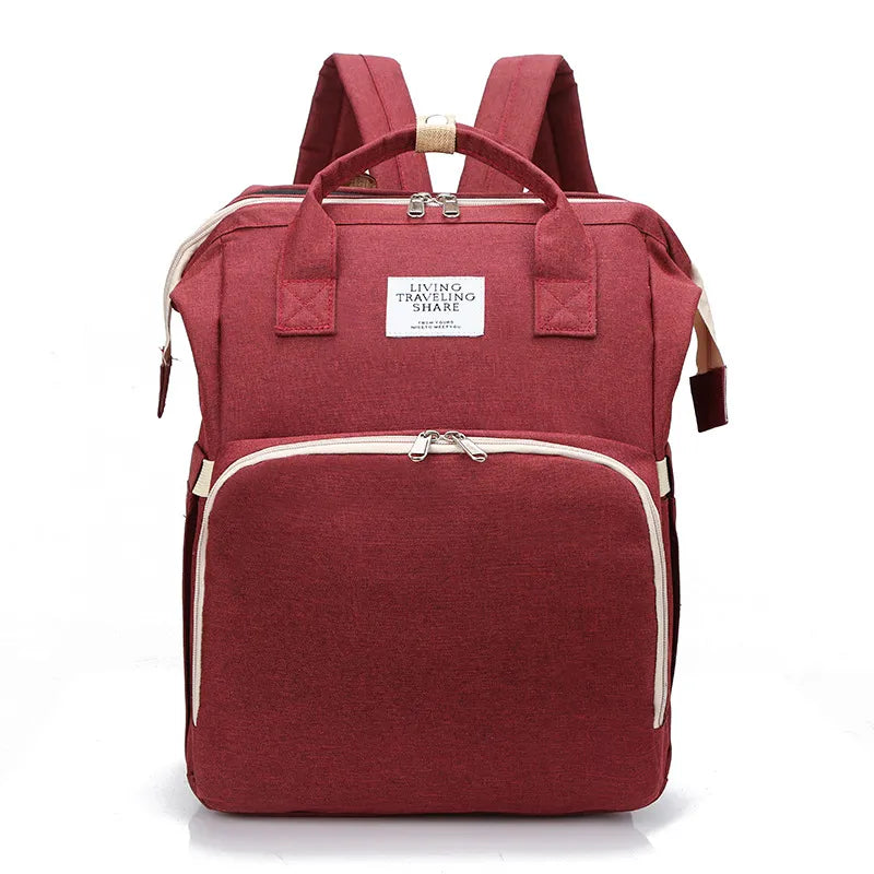 Large Capacity Mommy Bag | Waterproof Diaper Backpack
