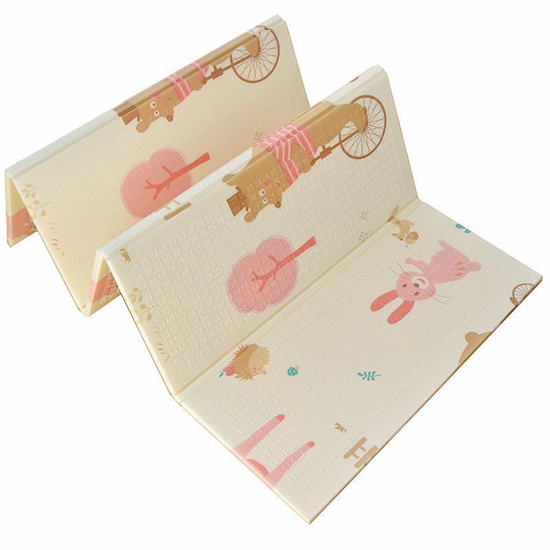 Folding Baby Crawling Mat – Thickened XPE Foam Play Mat