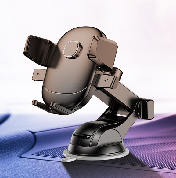 Car Phone Mount – Suction Cup, ABS, Universal Fit