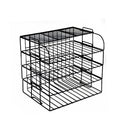 4-Layer Metal Desk File Organizer – 3 Colors