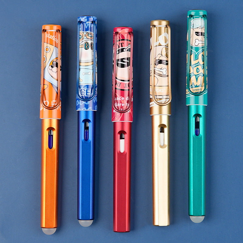 Colorful Cartoon Erasable Pens – Metal Nib