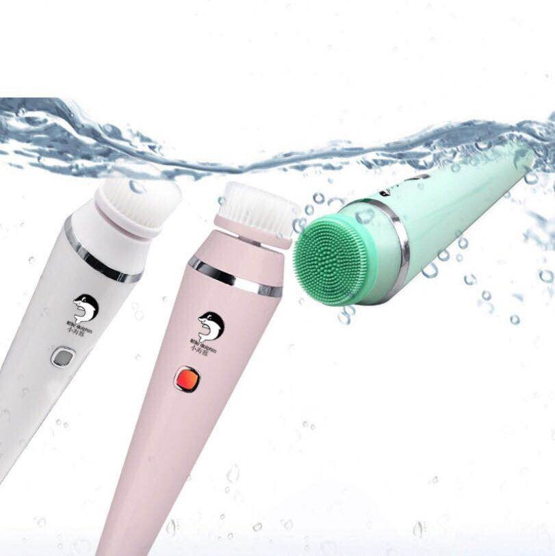 Facial Cleansing Brush – Silicone, Electric, Waterproof