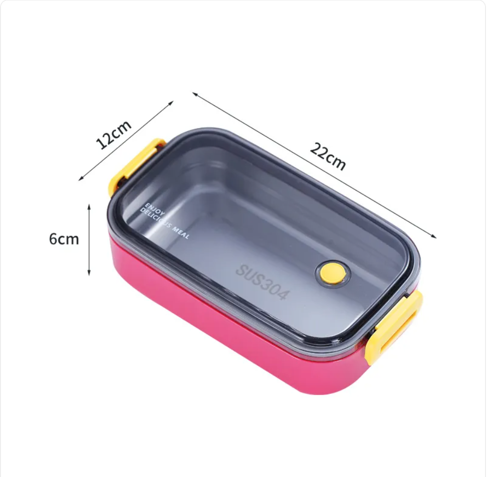 Stainless Steel Lunch Box – Single & Double Layer
