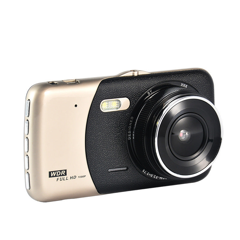 Car Dash Cam N901 – Dual Lens, 4-Inch Screen, 170° Wide Angle