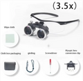 Dental Surgical Loupe – 2.5X & 3.5X Magnification