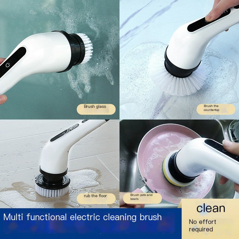 Versatile Extendable Electric Brush Set