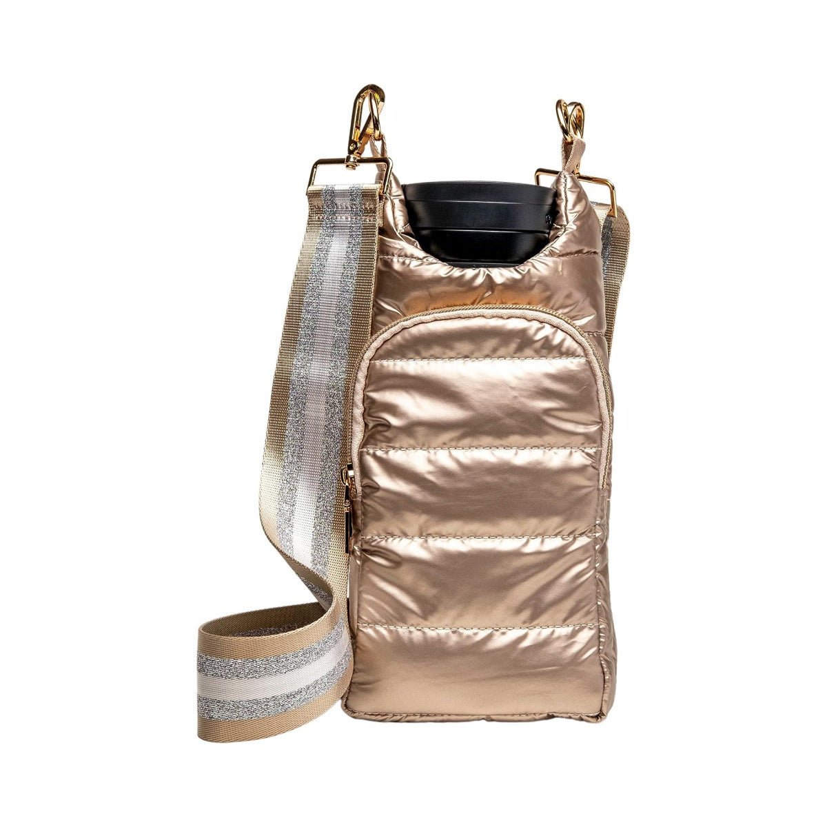 Insulated Bottle Cover with Shoulder Strap
