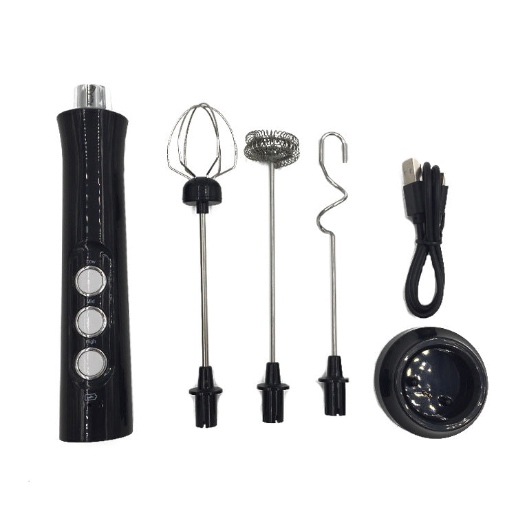 Tri-Function Kitchen Whisk, Mixer & Frother
